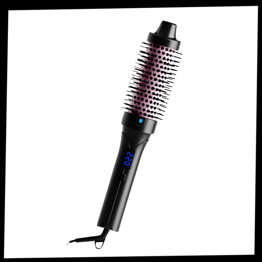 3-in-1 Heated Round Brush - Ozerty