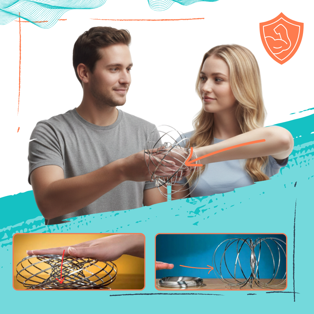 3D Stainless Arm Slinky - Ozerty