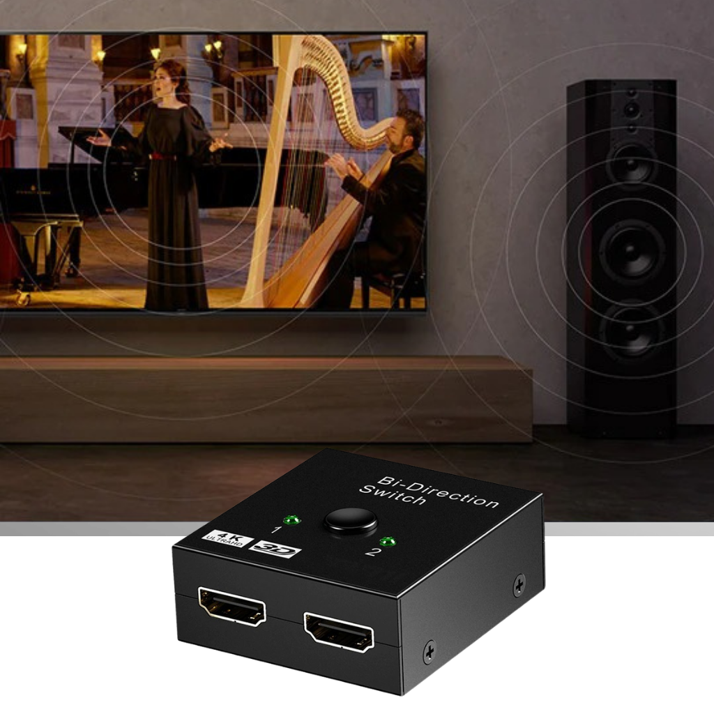 Bi-directional HDMI Splitter 4K - Ozerty
