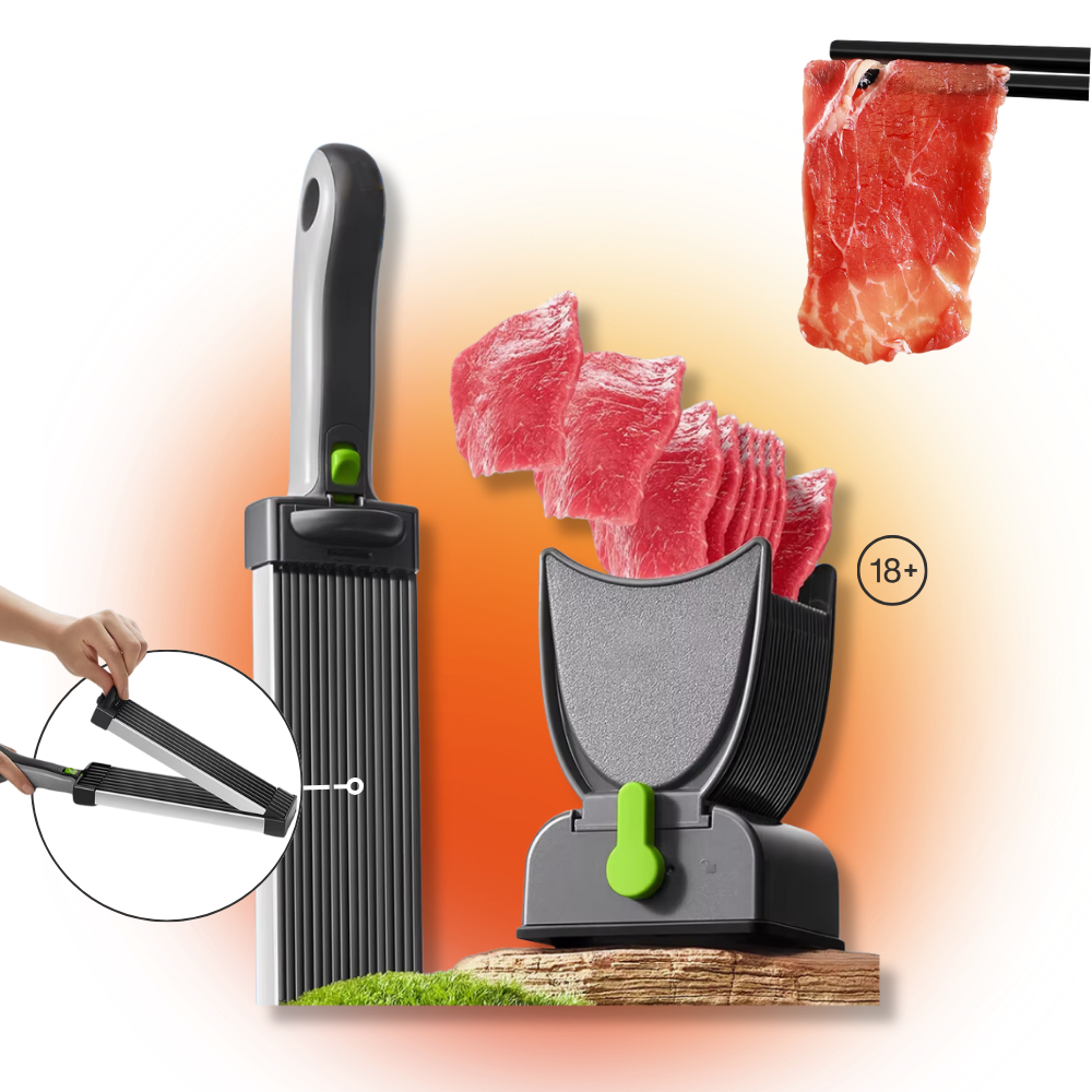 Adjustable Thickness Manual Meat Slicer - Ozerty