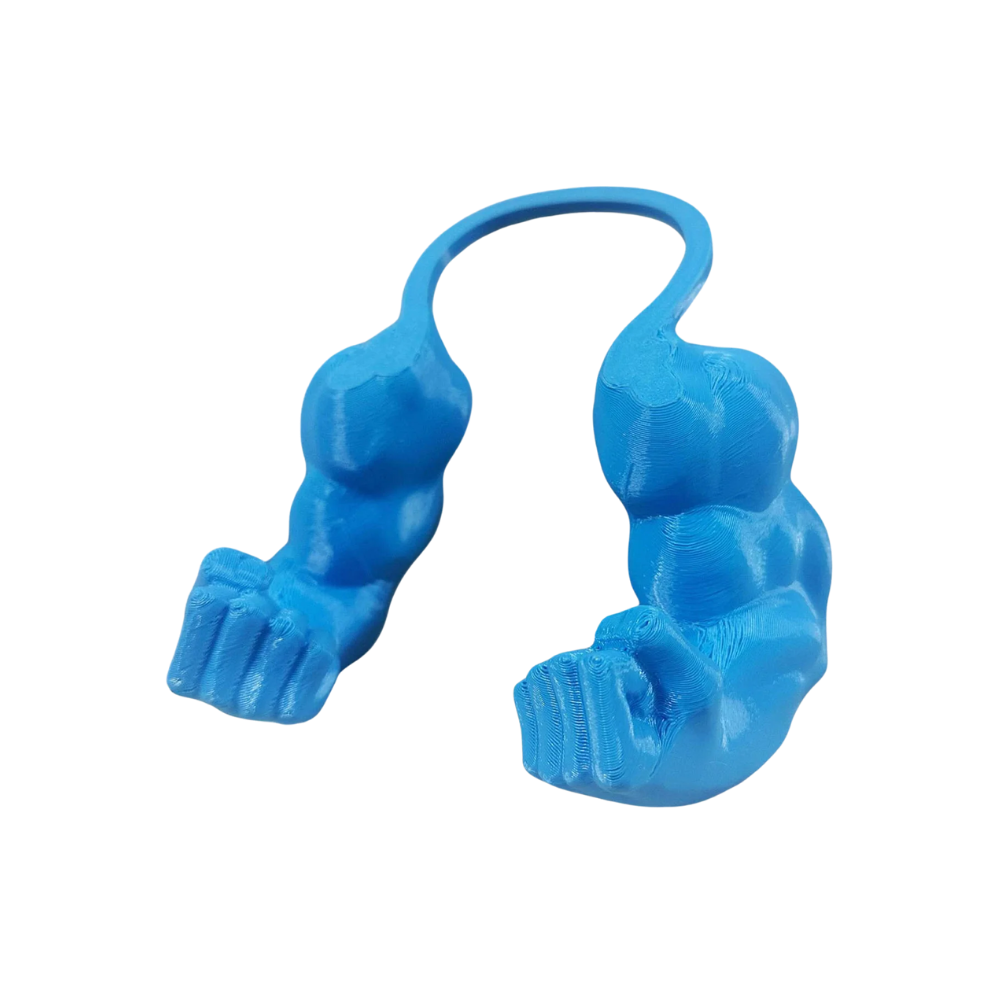 Bodybuilder Cat Arm Costume -Blue - Ozerty