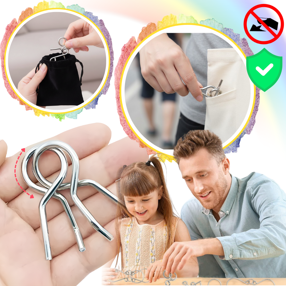 Brain Tease Lock Puzzle - Ozerty