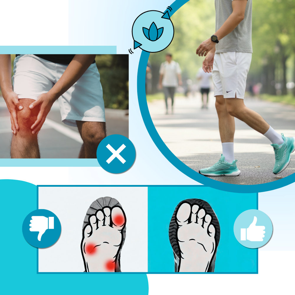 Breathable Cushioned Running Shoes - Ozerty