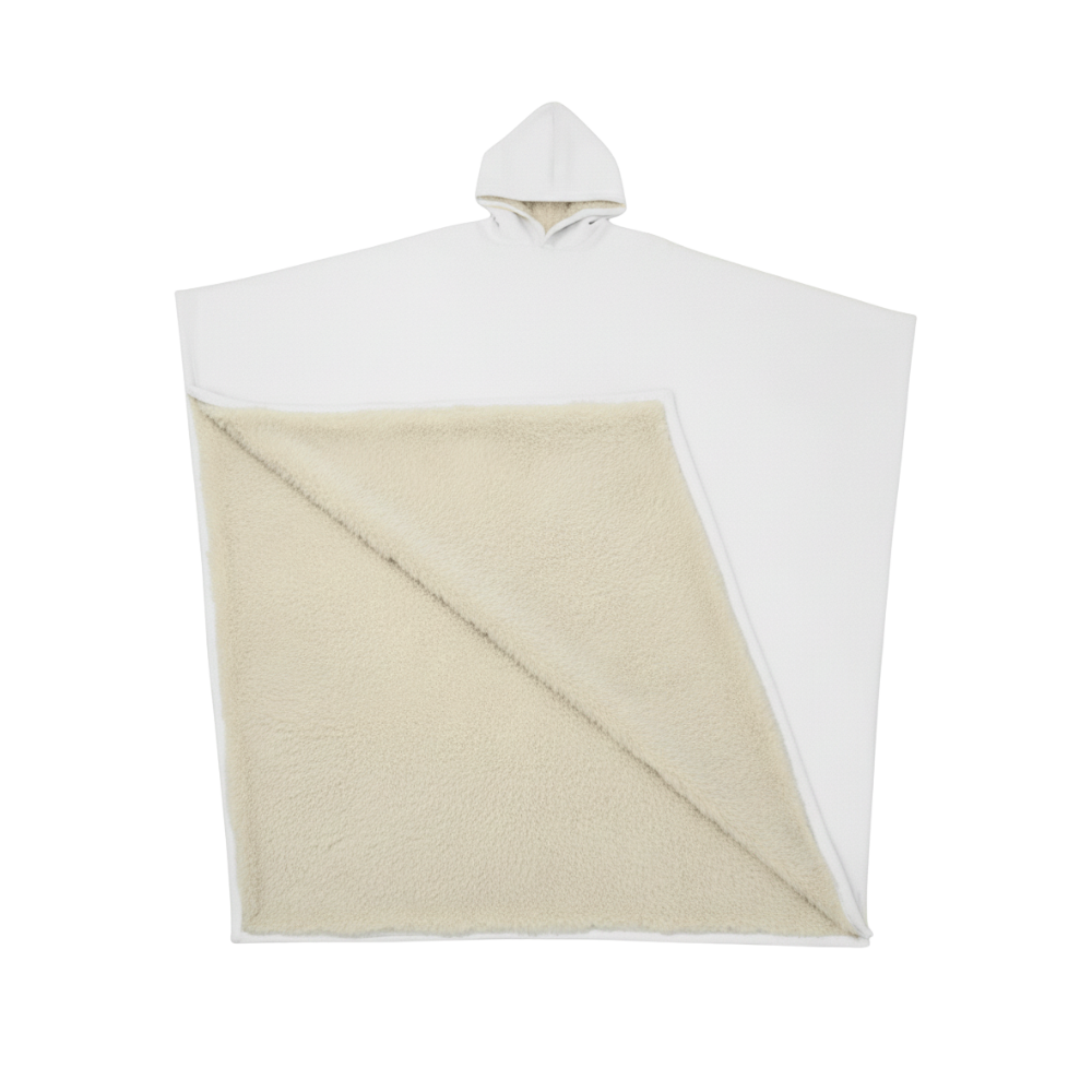Calming Weighted Cloak Hoodie -White - Ozerty