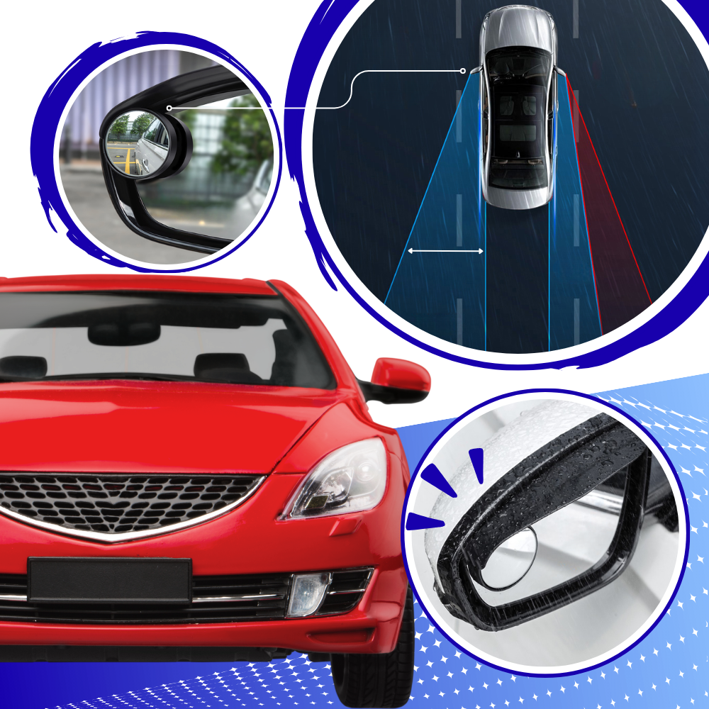 Clear Visibility Rear View Mirror Eyebrow - Ozerty