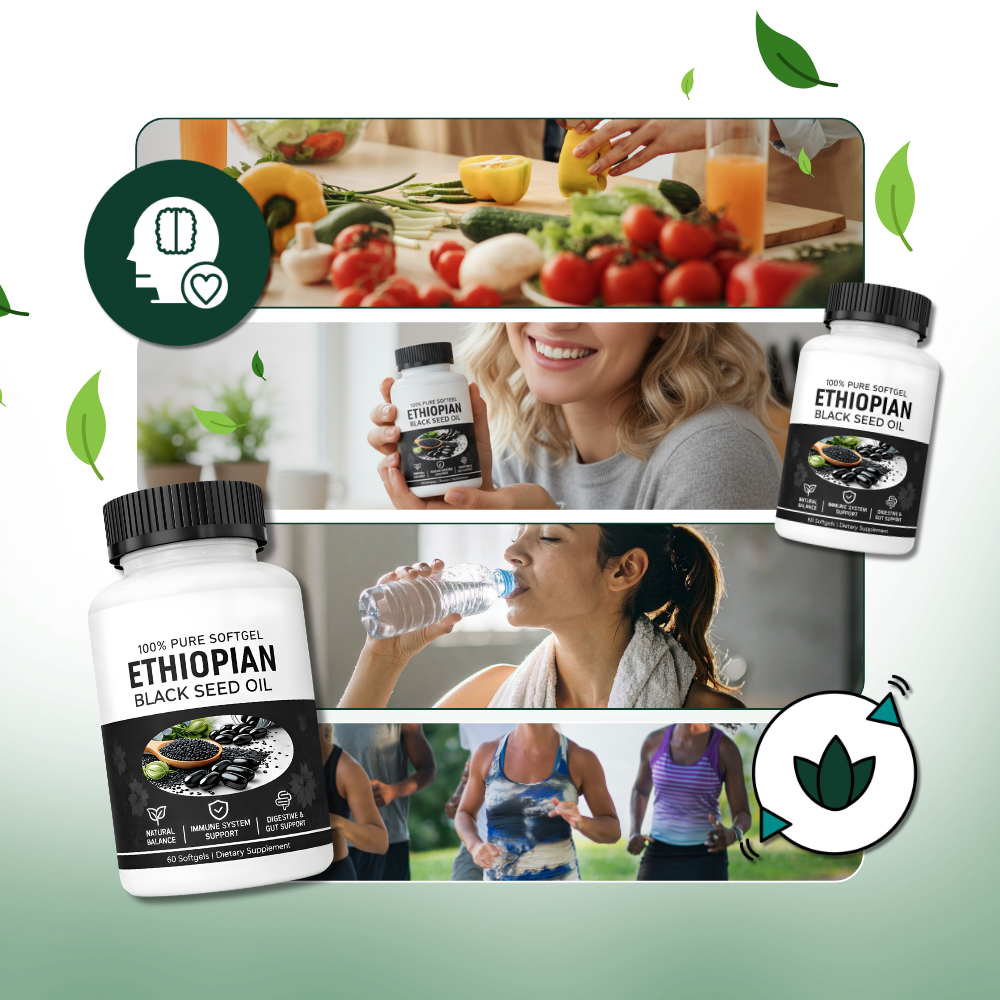 Cold-Pressed Black Seed Oil Capsule - Ozerty