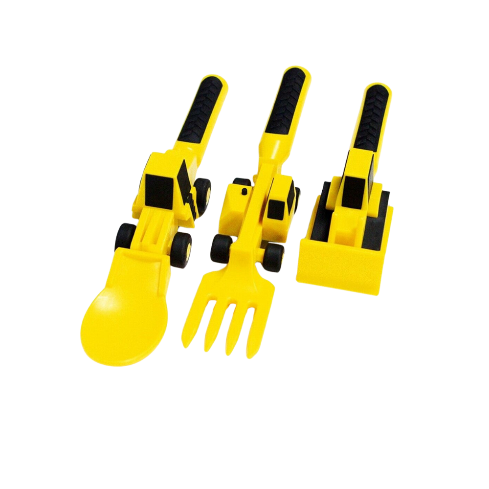 DMCA Creative Constructive Eating Plate and Utensils Set