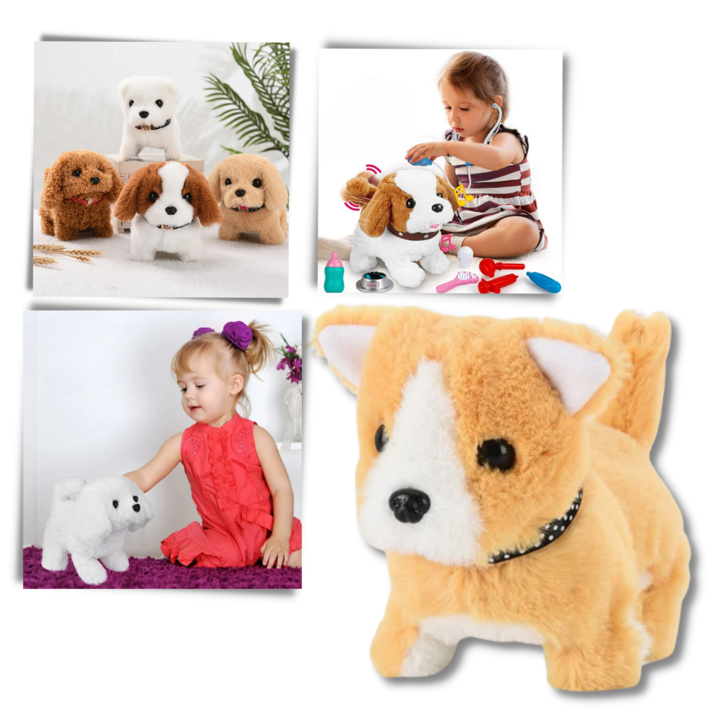 Cuddly Interactive Puppy Toy - Ozerty