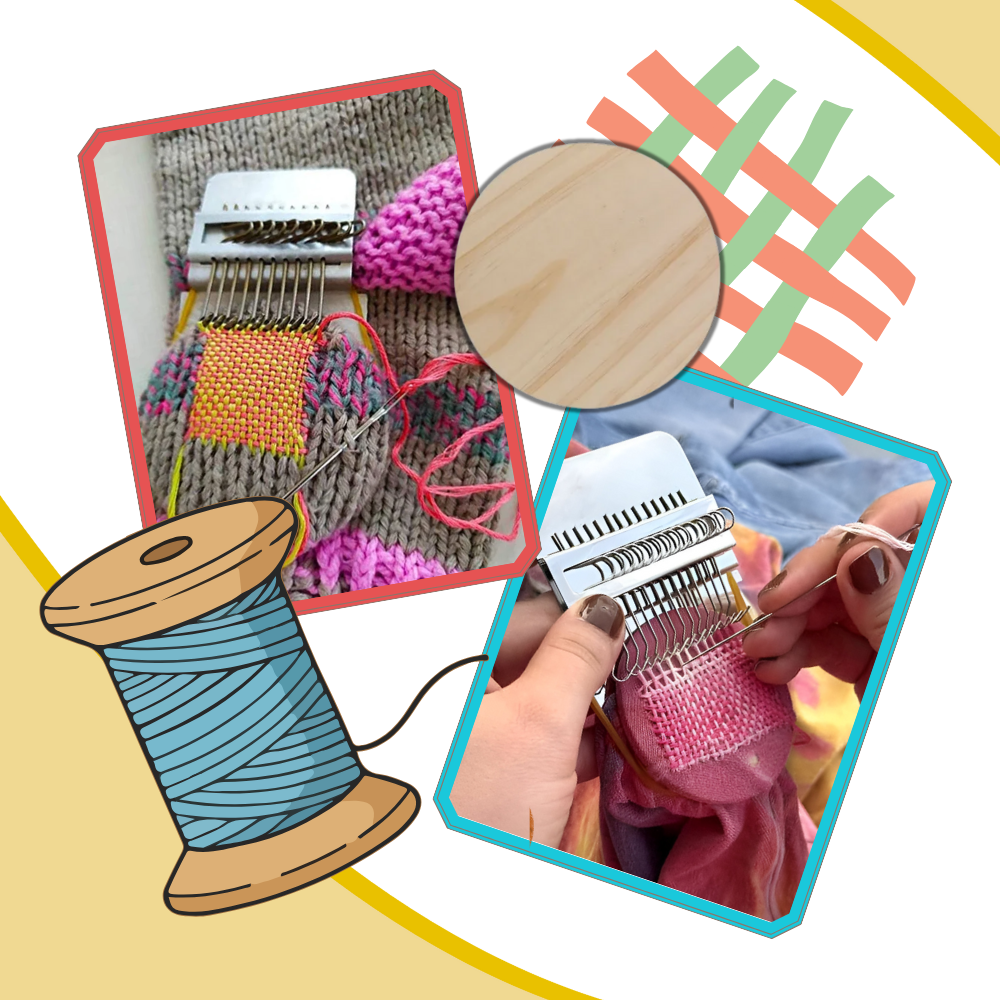 DIY Fabric Repair Loom - Ozerty