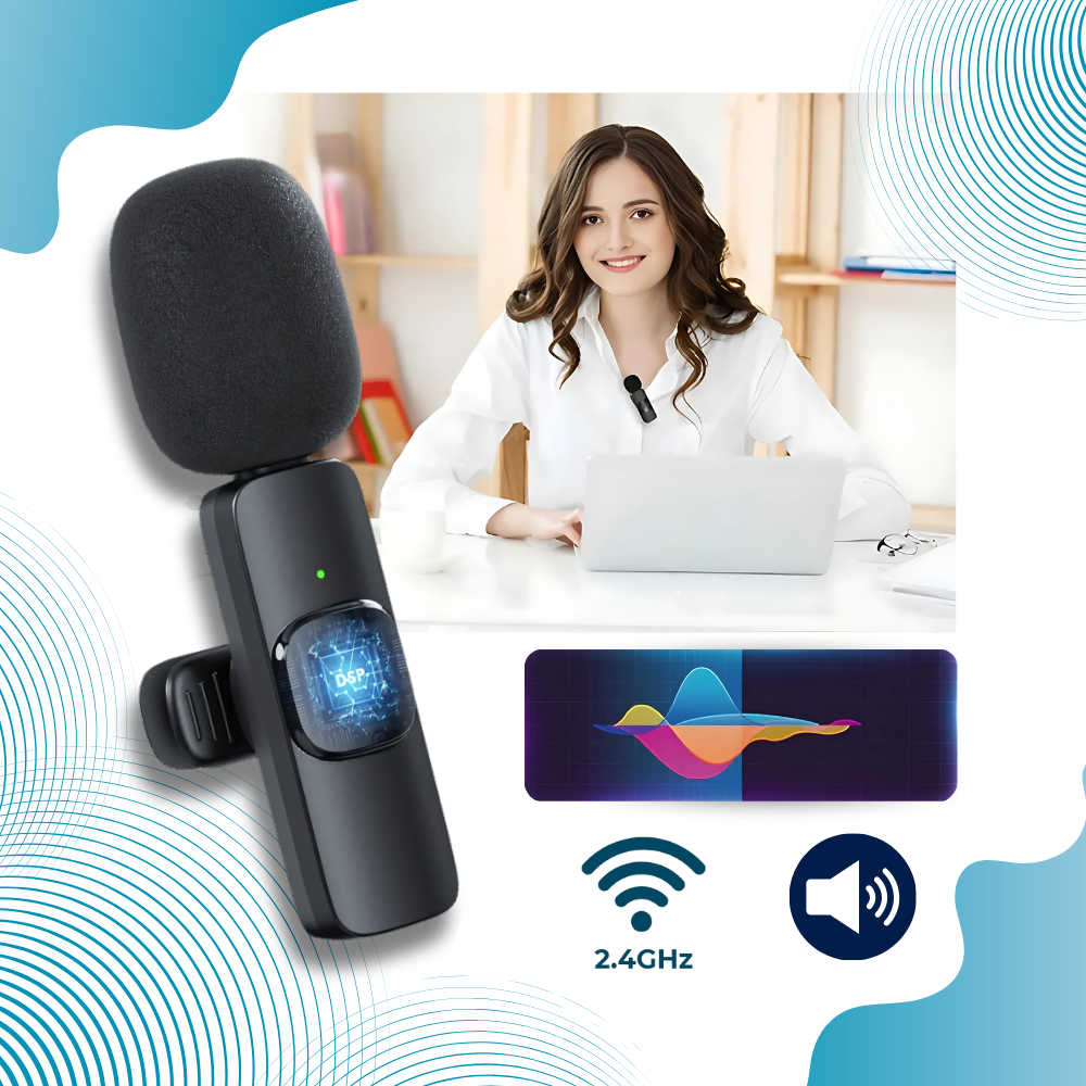 Dual Noise Cancellation Mic - Ozerty