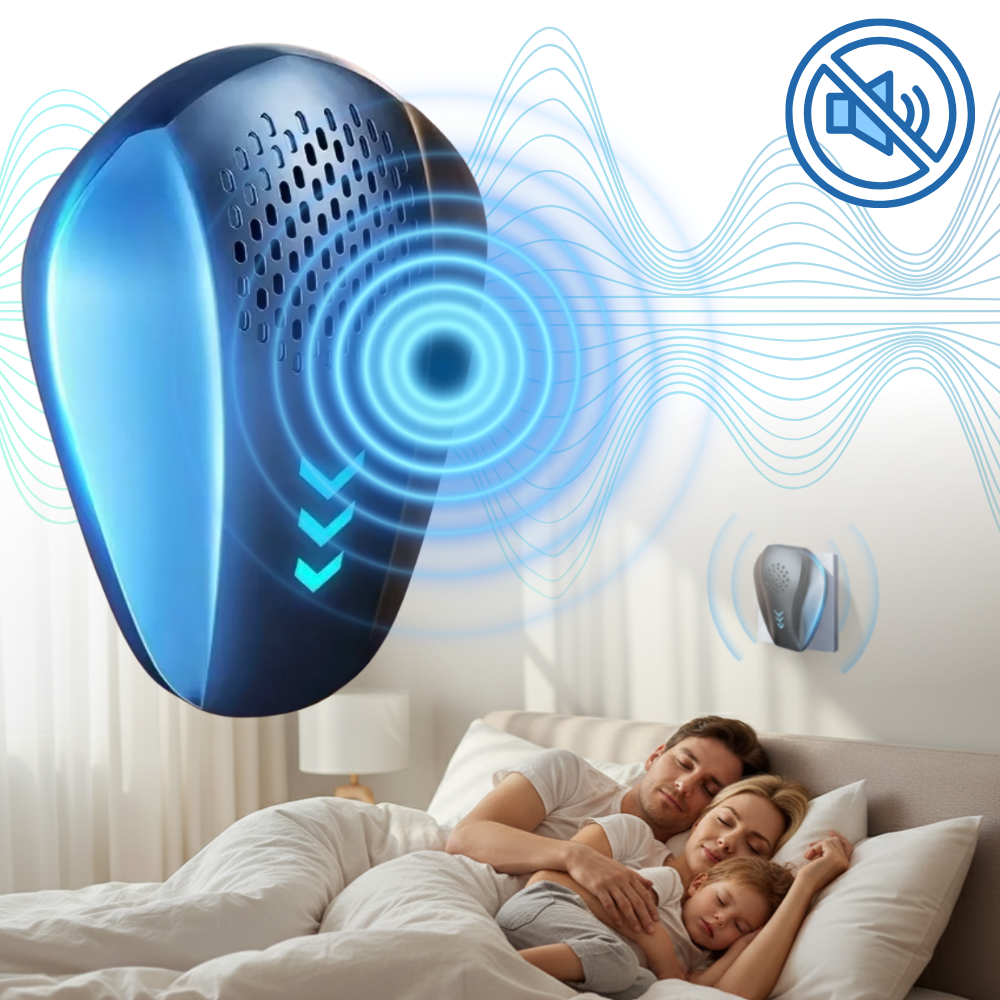 Dual Ultrasonic Pest Repeller - Ozerty