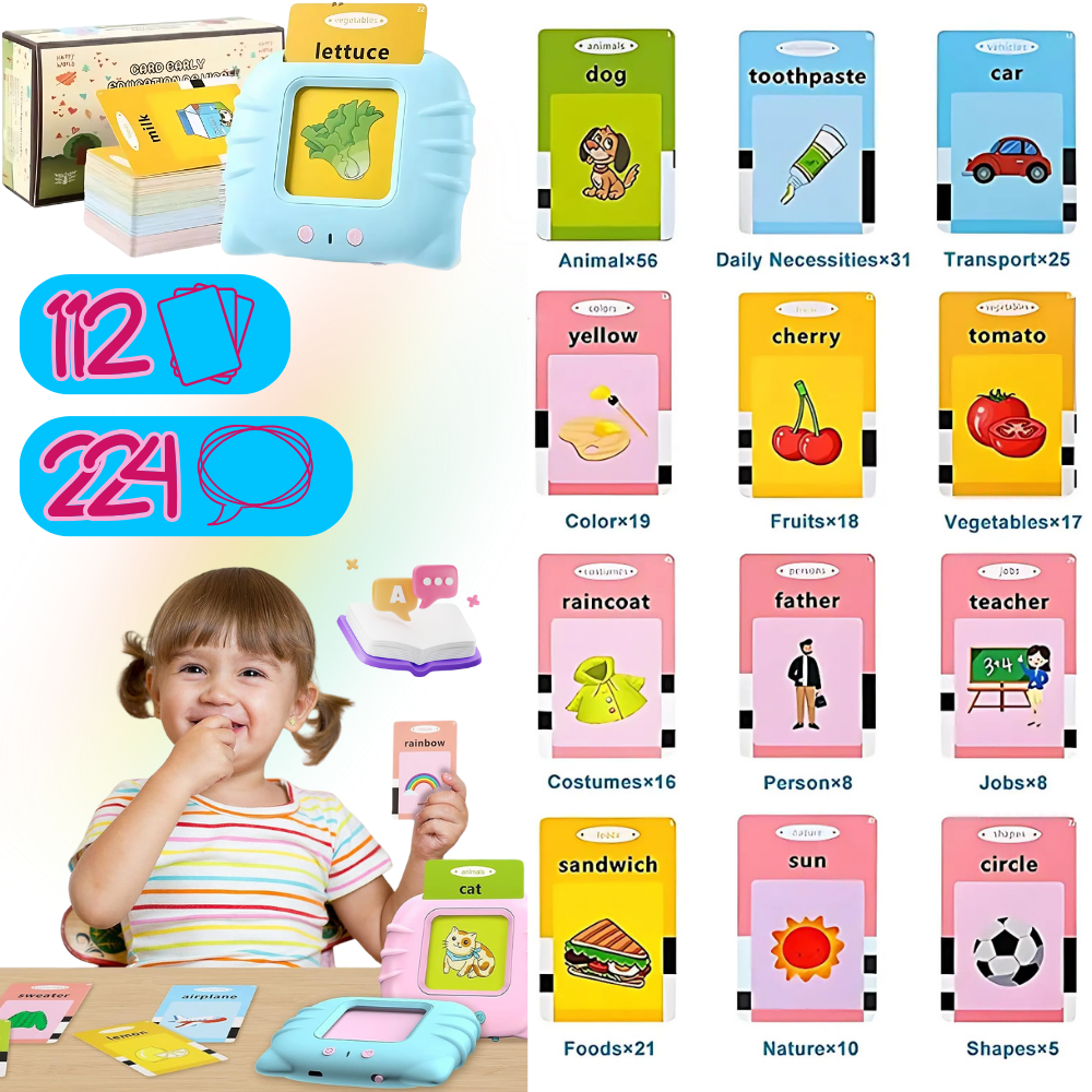 Educational Talking Flash Cards - Ozerty