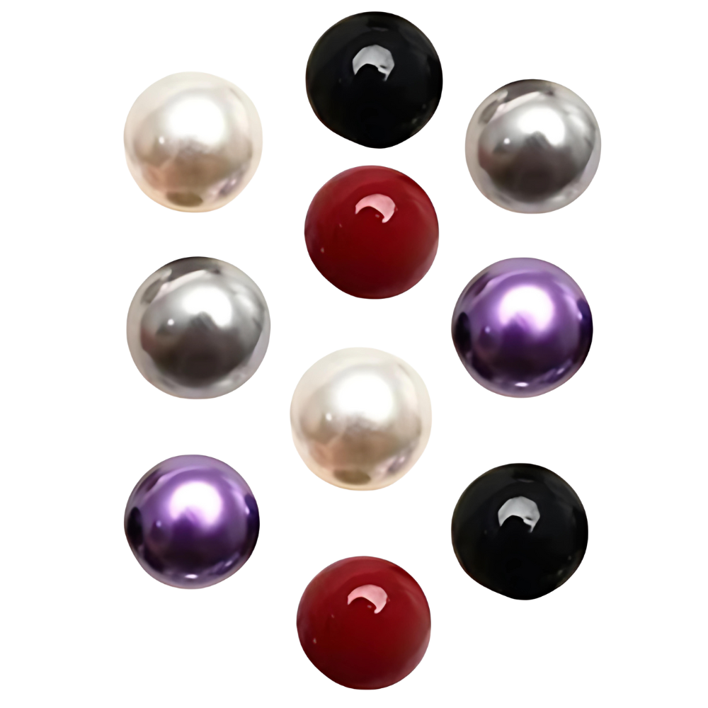 Elegant No-Sew Button Brooch Pins -Frosted - Ozerty