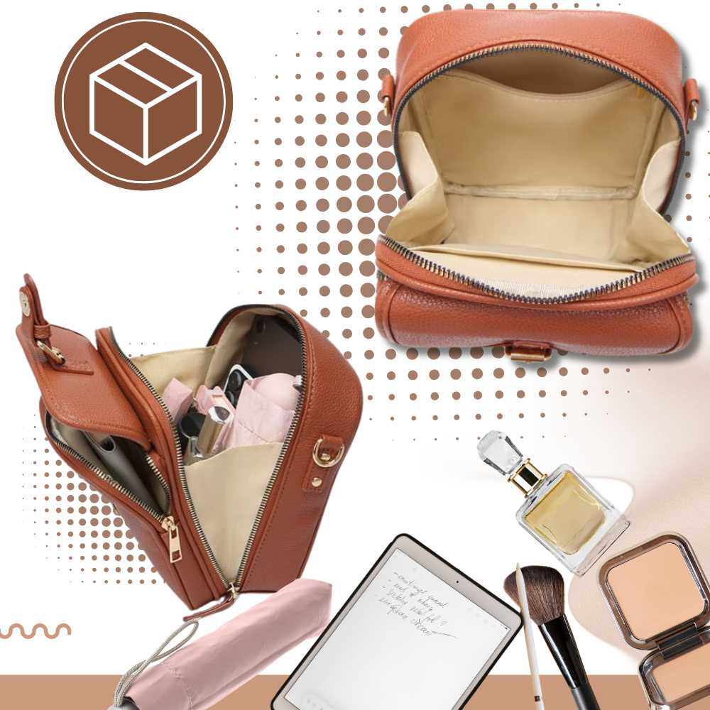 Vintage All-in-One Crossbody Bag - Ozerty