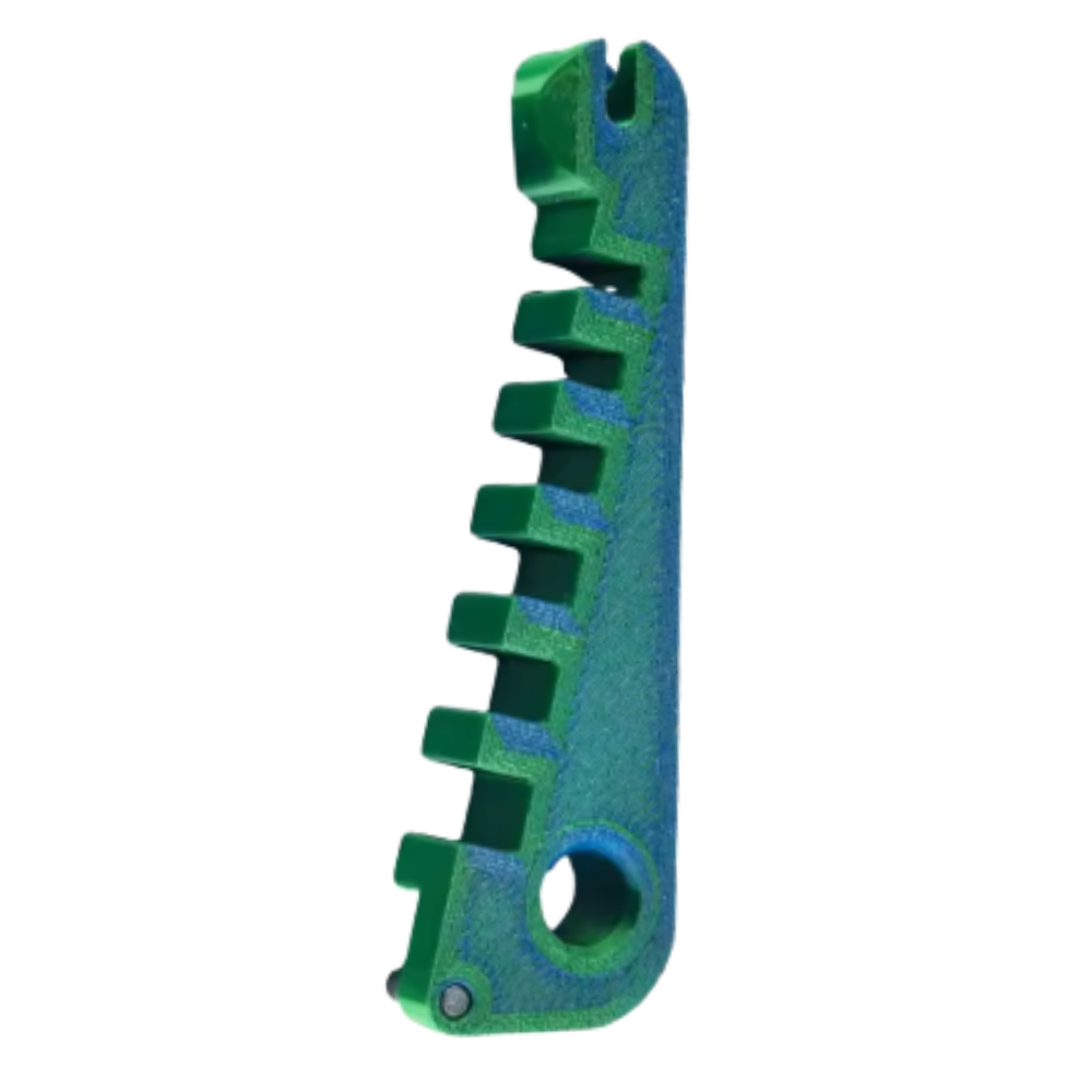 Ergonomic Frame Safe Glasses Adjustment Tool -Blue Green - Ozerty