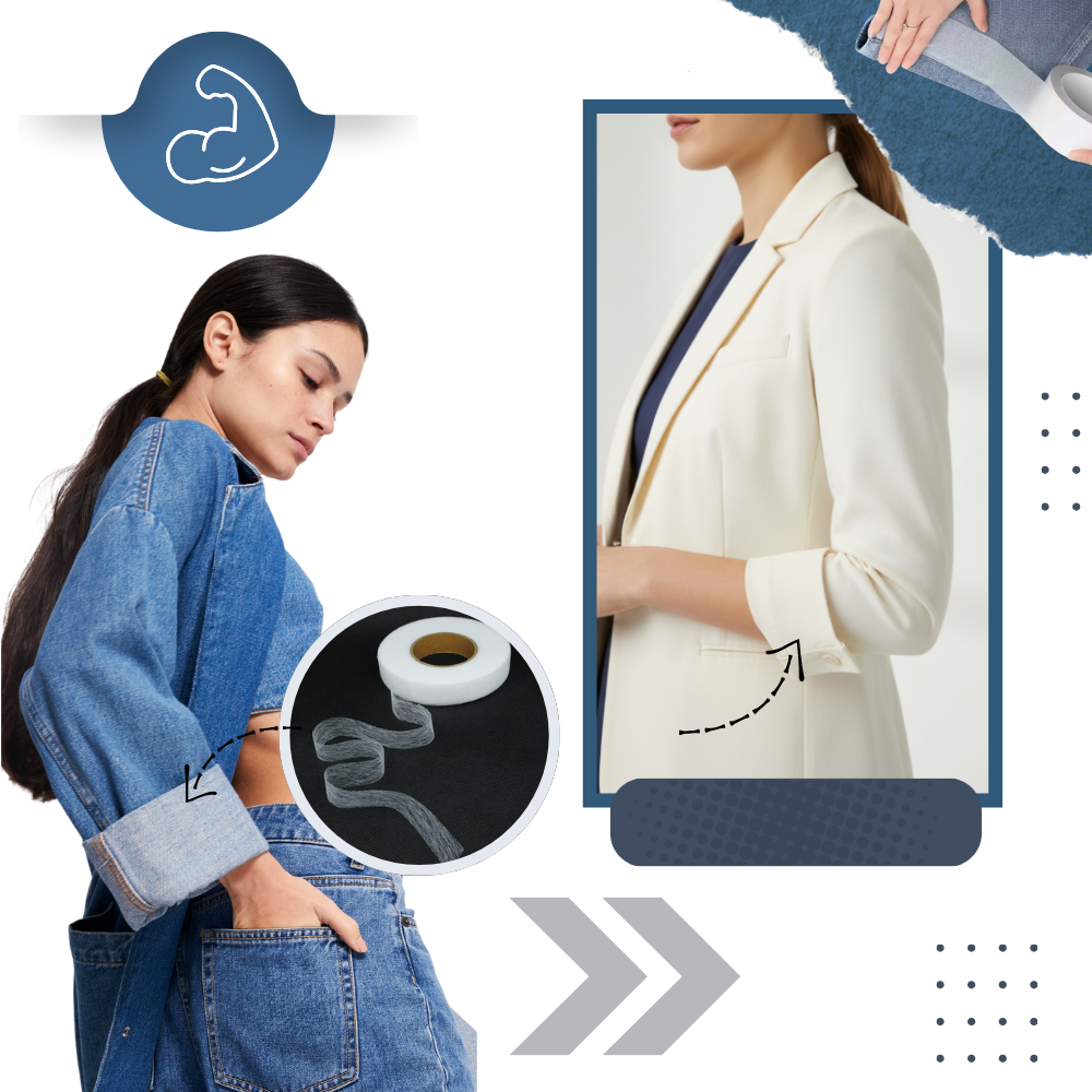 Fabric Double Sided Strong Adhesive - Ozerty