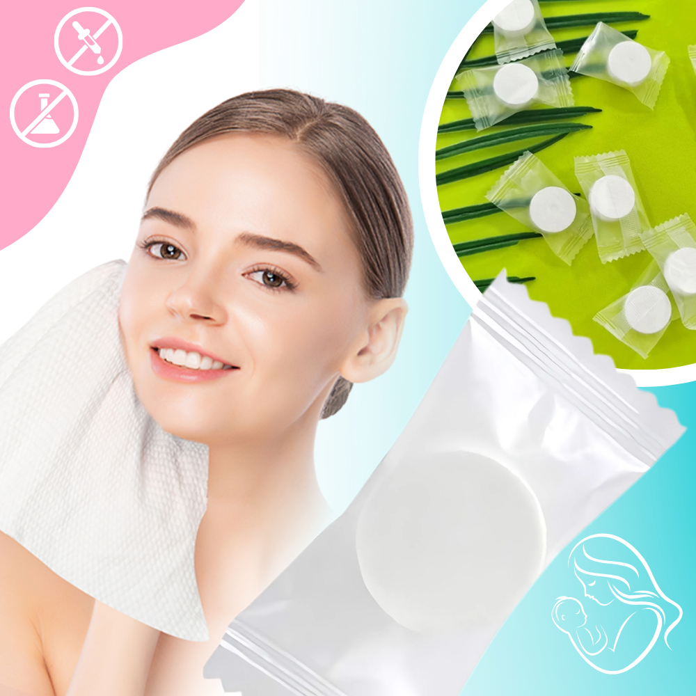 Gentle Cotton Compressed Towels - Ozerty