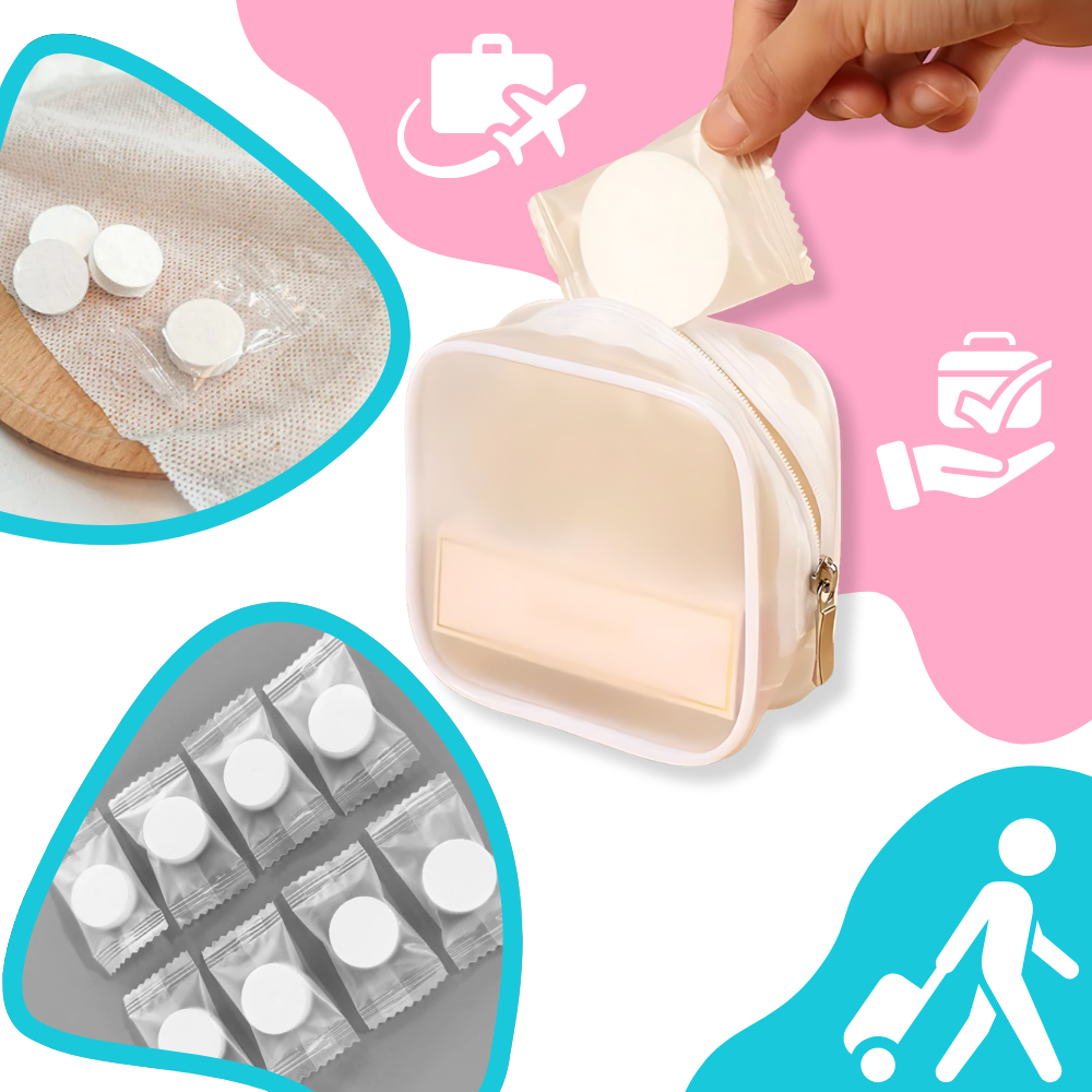 Gentle Cotton Compressed Towels - Ozerty