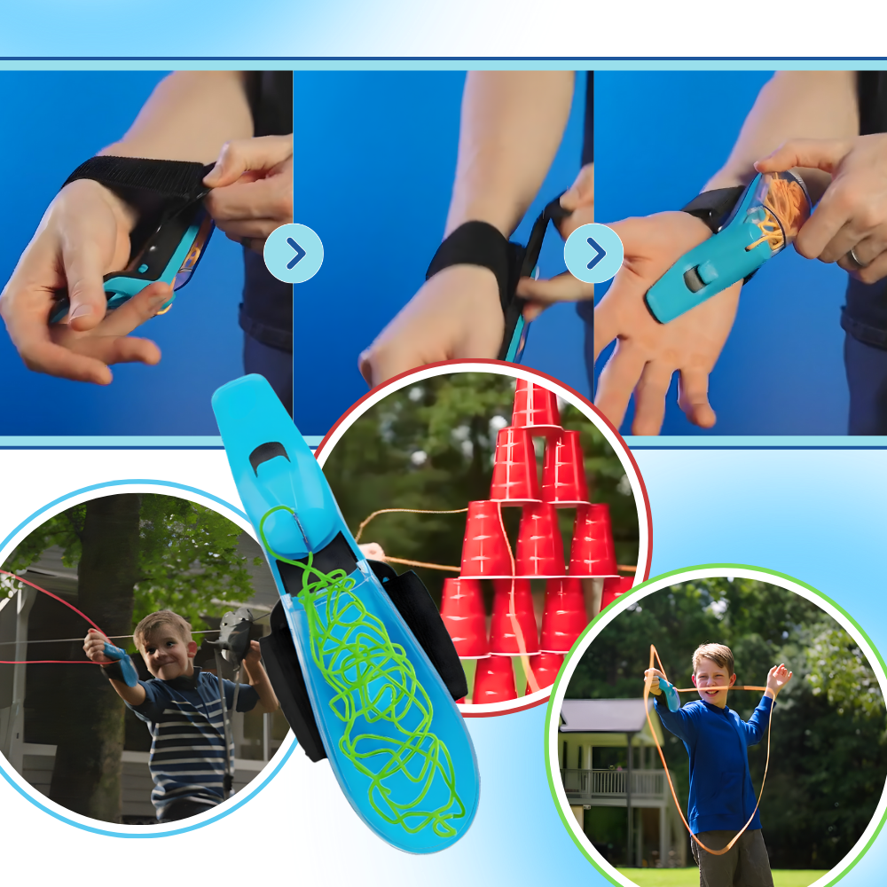 Glowing Spider Web Toy - Ozerty