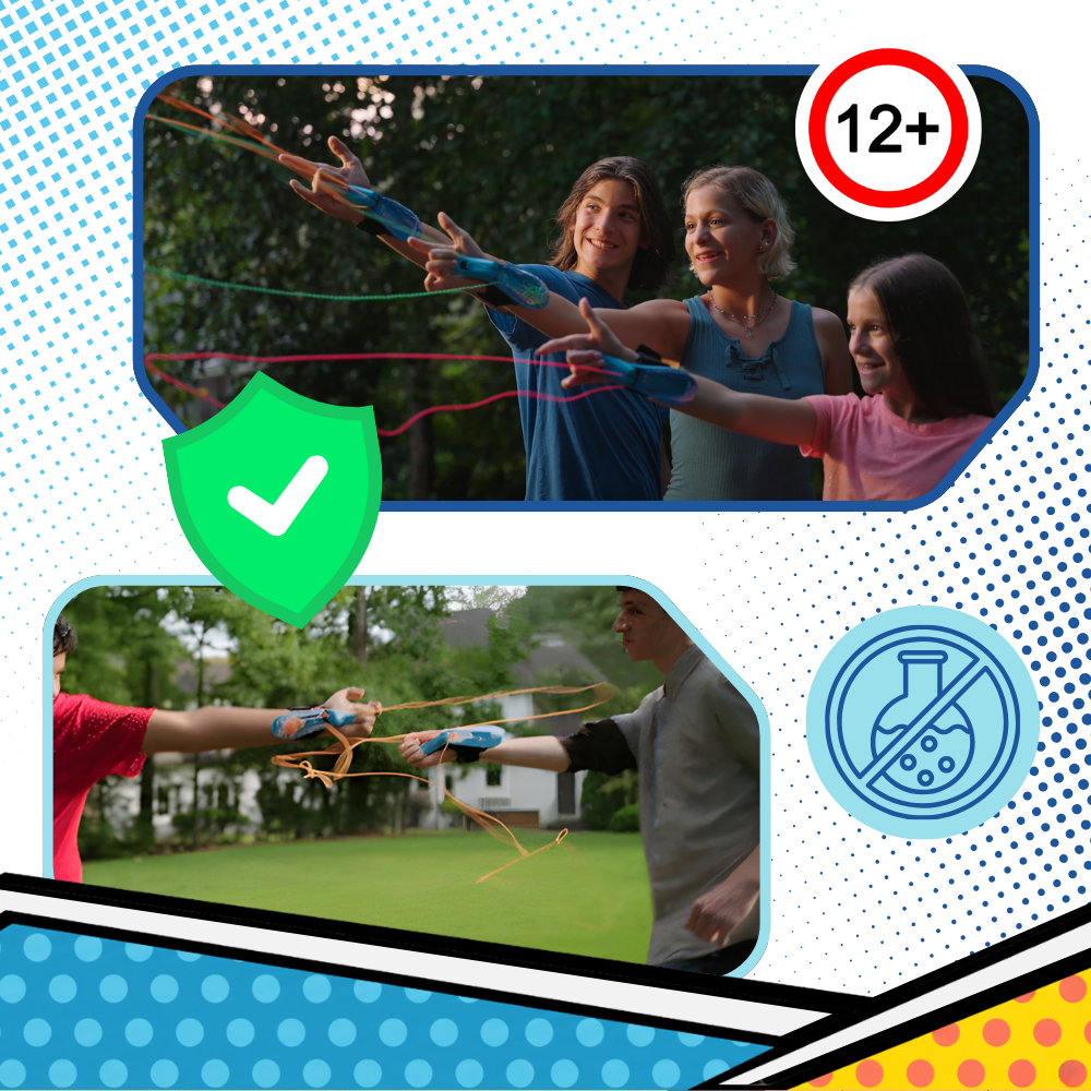 Glowing Spider Web Toy - Ozerty