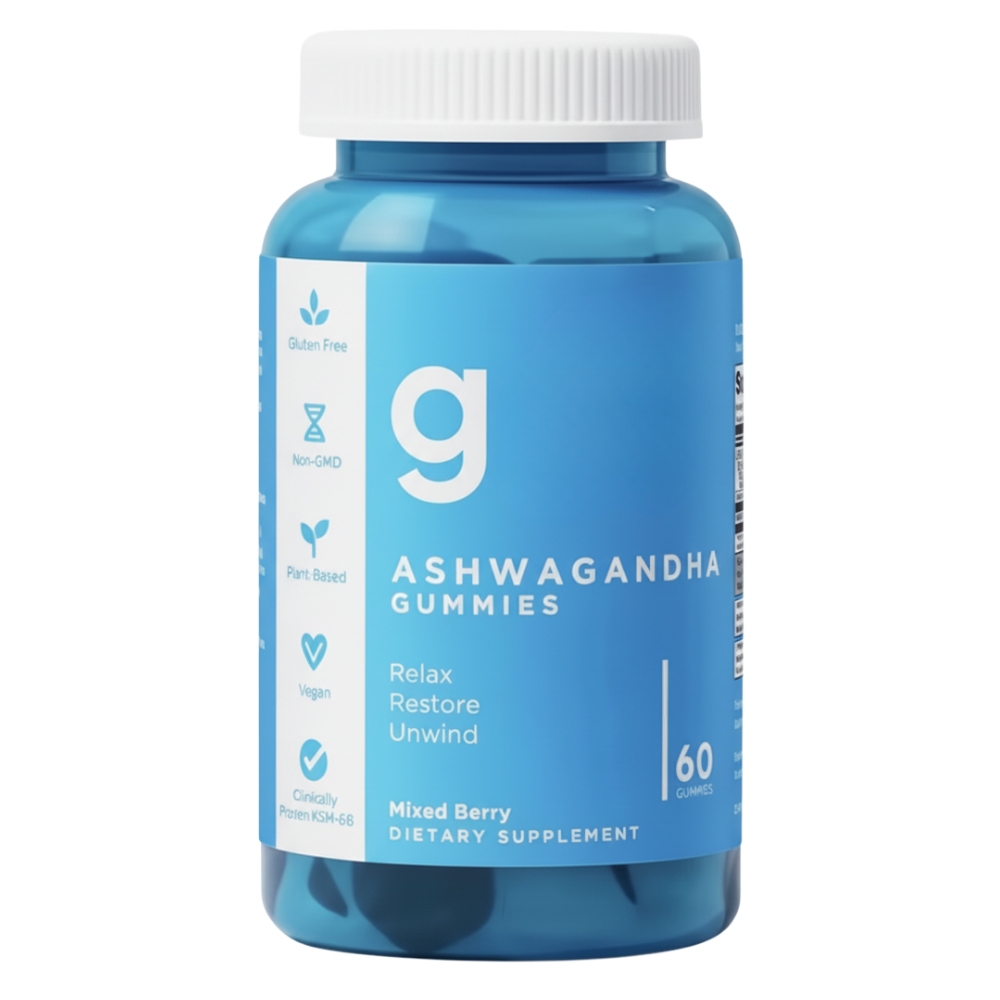Gluten-Free Herbal Gummies -Ashwagandha - Ozerty