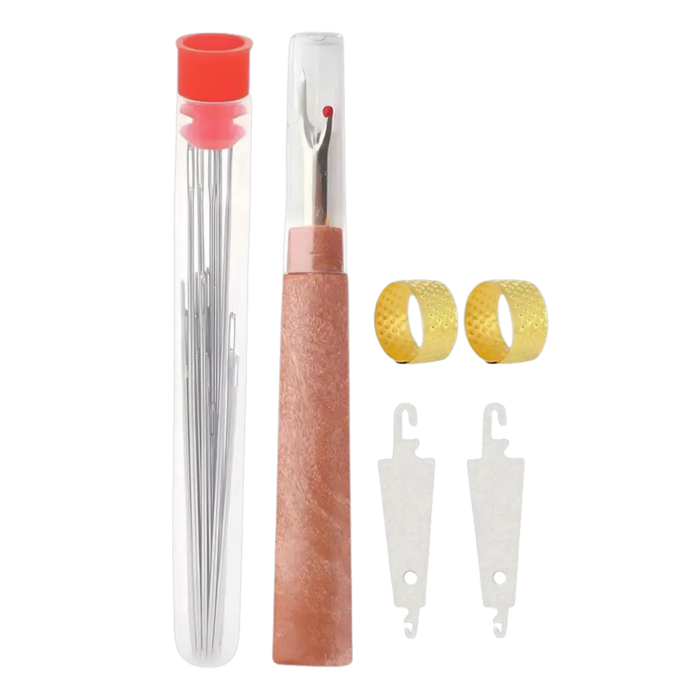 Large Eye Embroidery Needle Kit -31 pcs - Ozerty