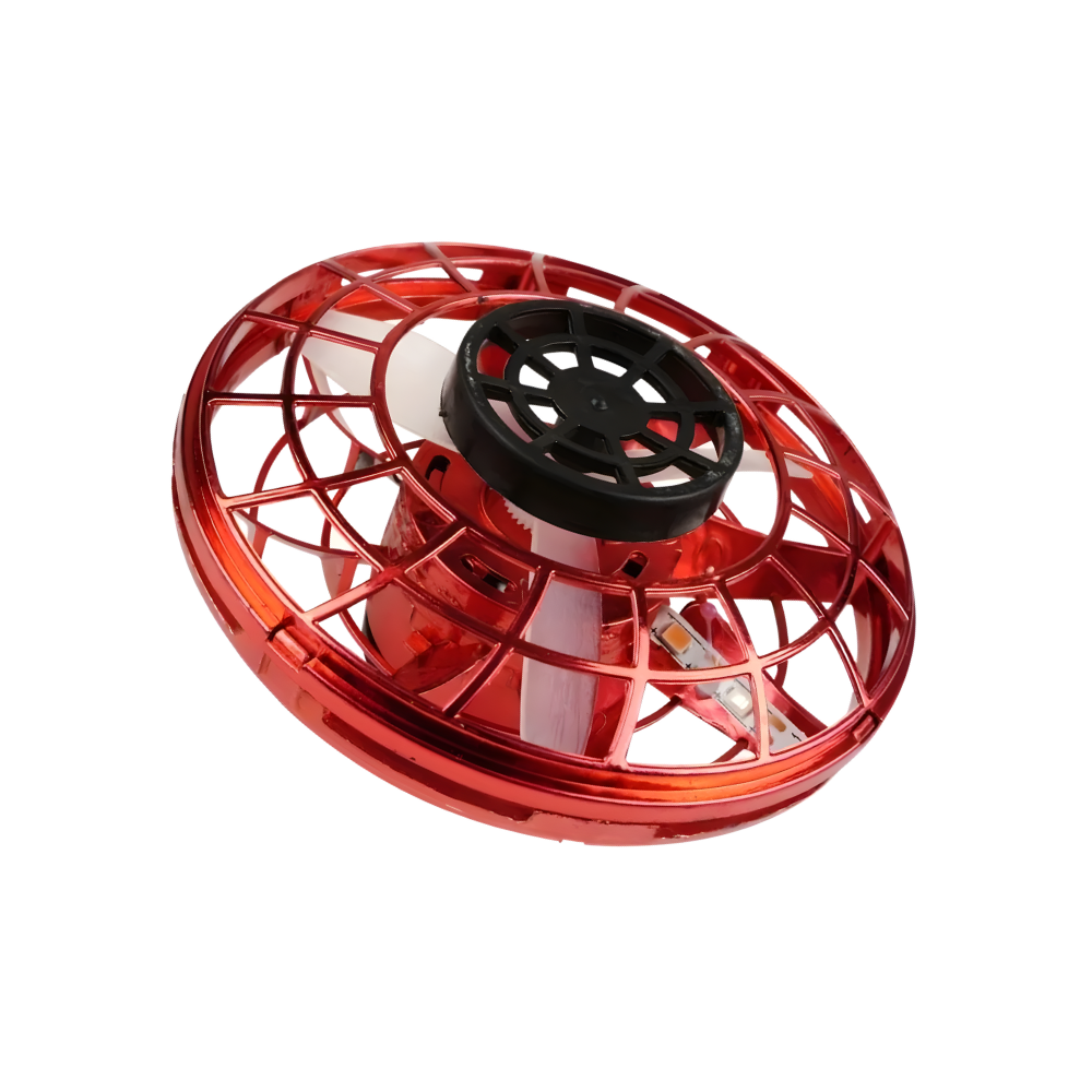 Launch The Fun UFO Mini Drone Spinner -Red - Ozerty