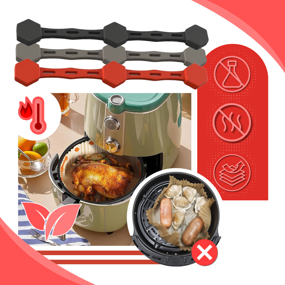 Magnetic Air Fryer Parchment Buckle  - Ozerty