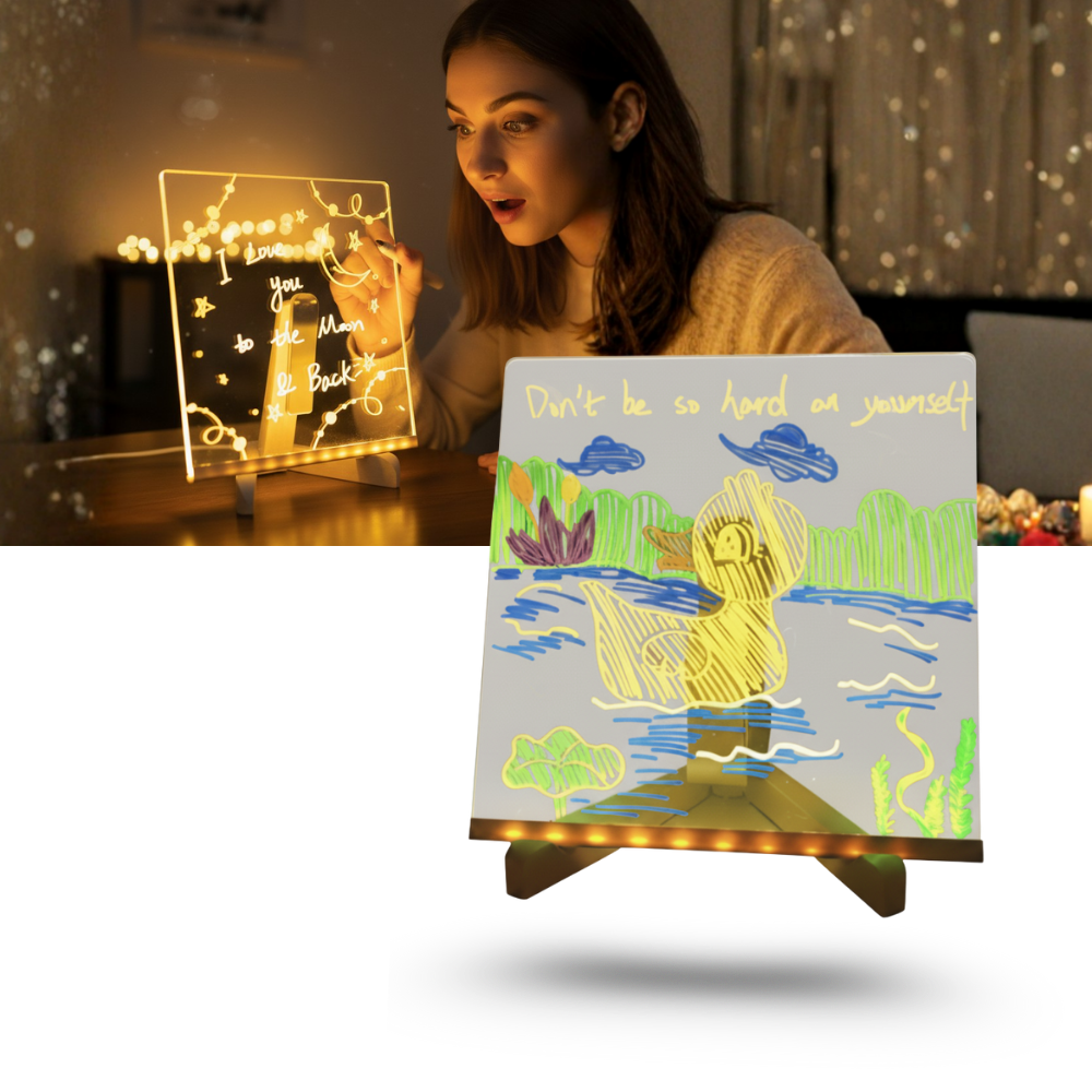 Mesmerizing LED Note Board - Ozerty