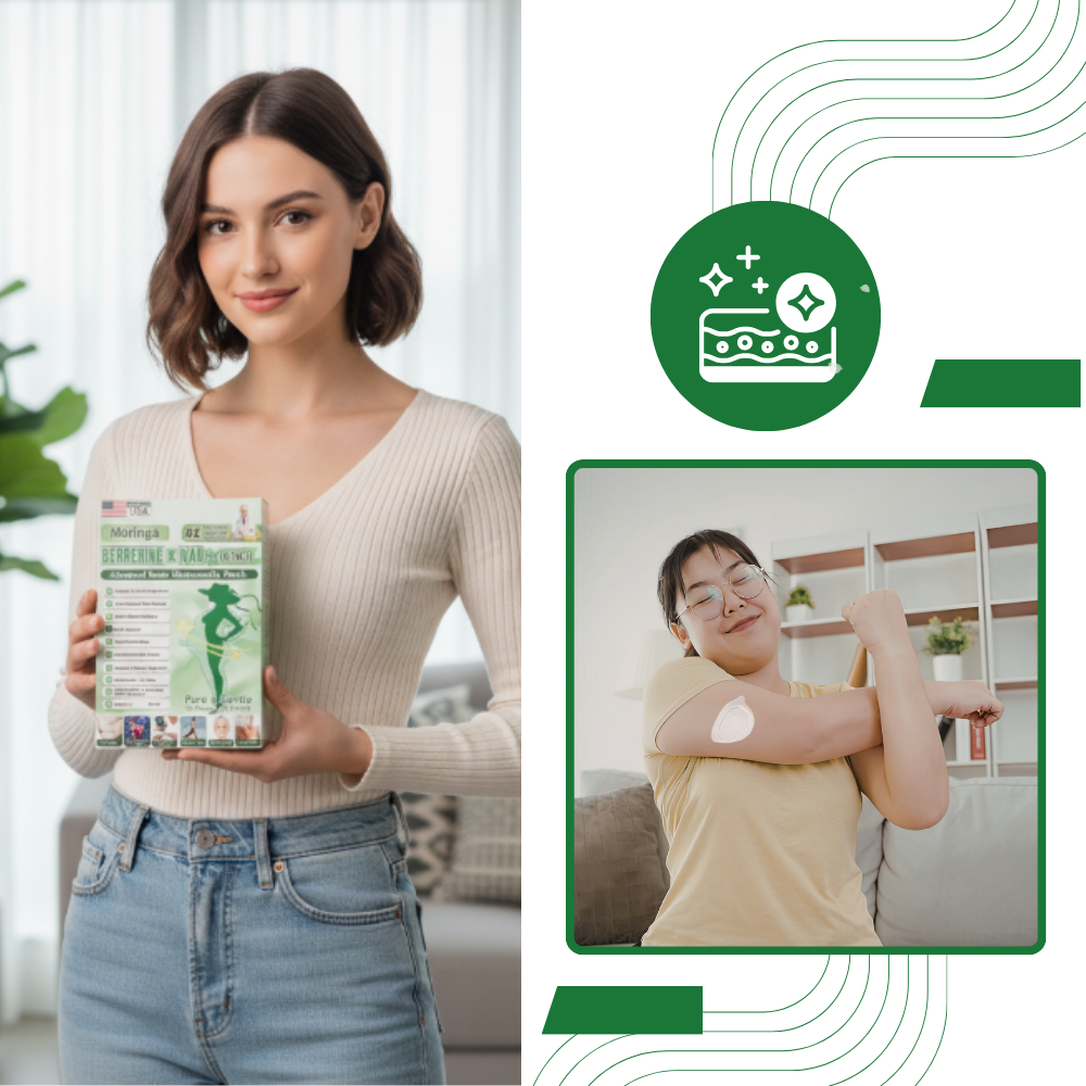 Microneedle Moringa Patches - Ozerty