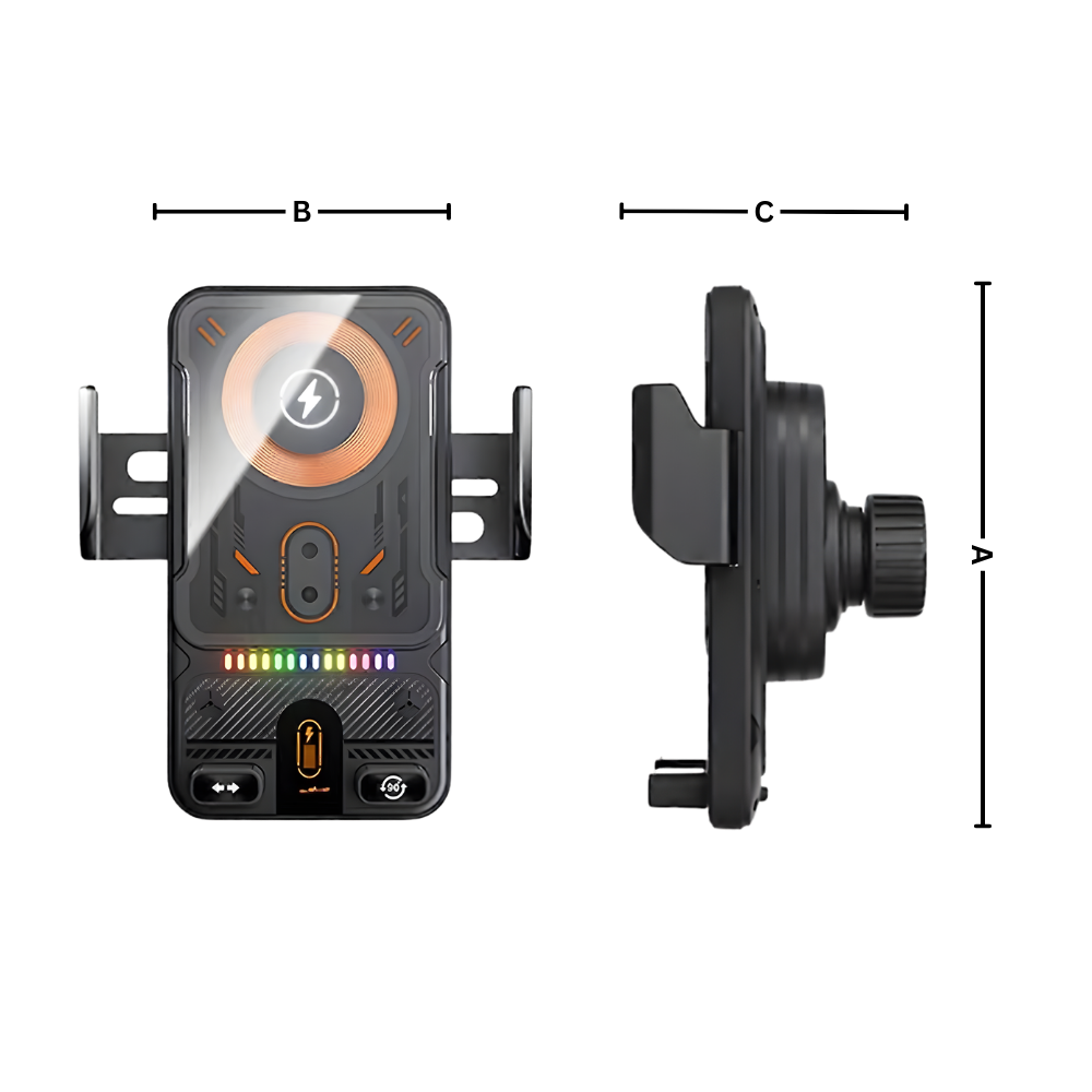 Miles Confidence Car Mount Charger - Ozerty