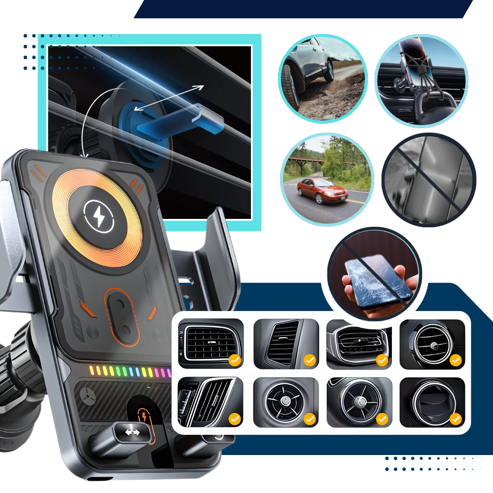 Miles Confidence Car Mount Charger - Ozerty