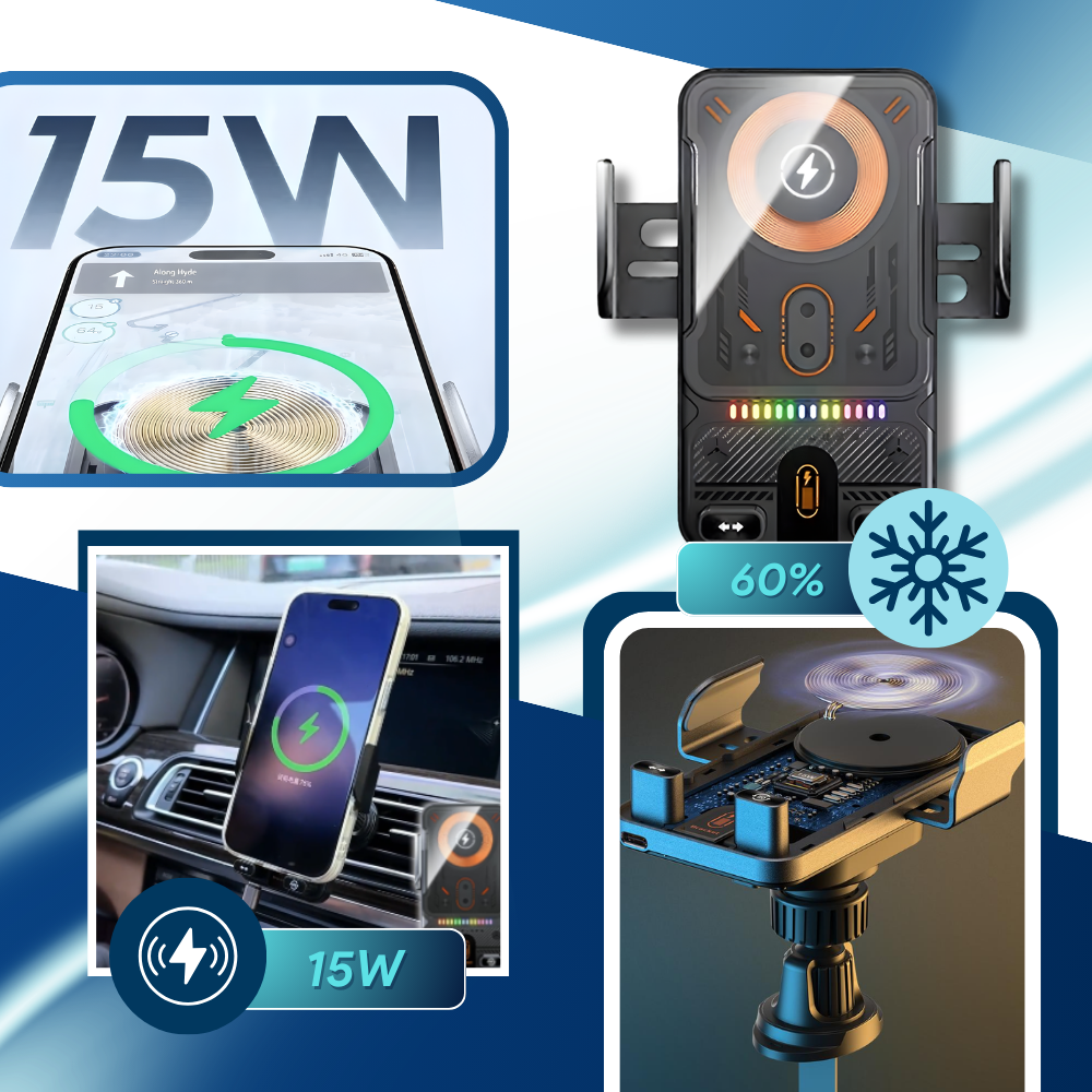 Miles Confidence Car Mount Charger - Ozerty