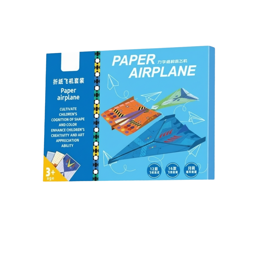 Multi-Theme Origami Book -Airplanes - Ozerty