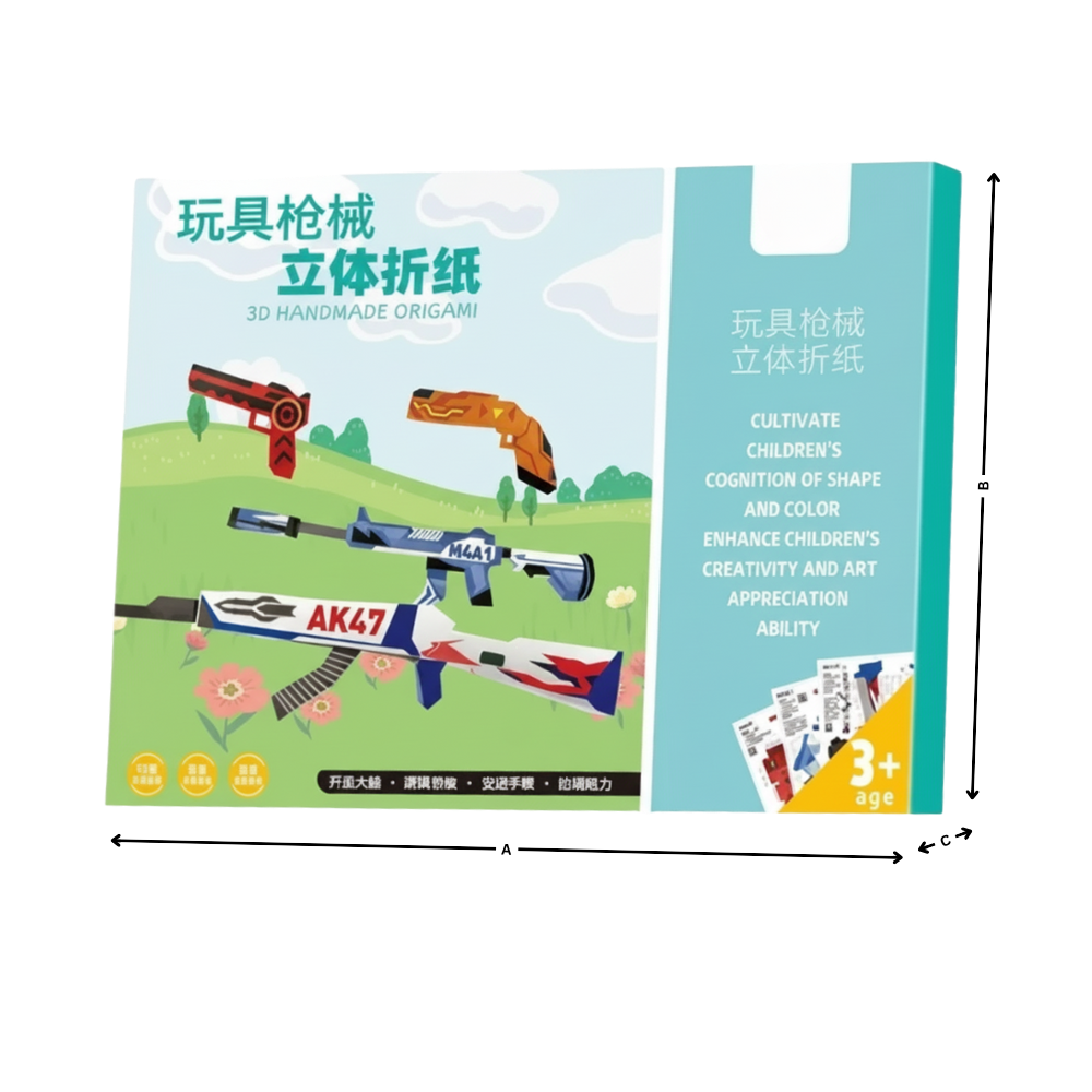 Multi-Theme Origami Book - Ozerty