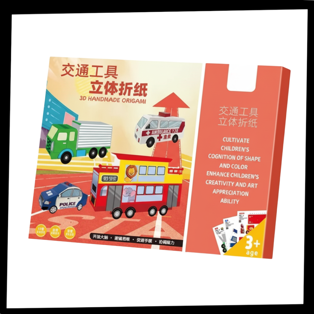 Multi-Theme Origami Book - Ozerty