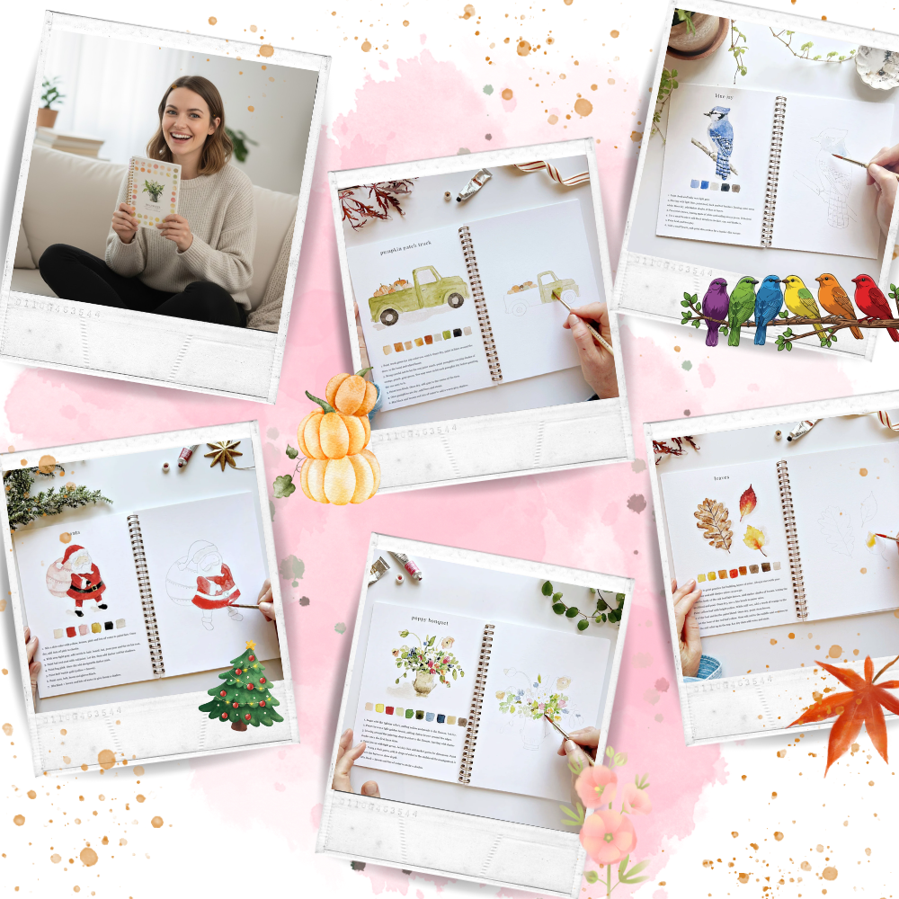 Multi-Theme Water Coloring Book - Ozerty