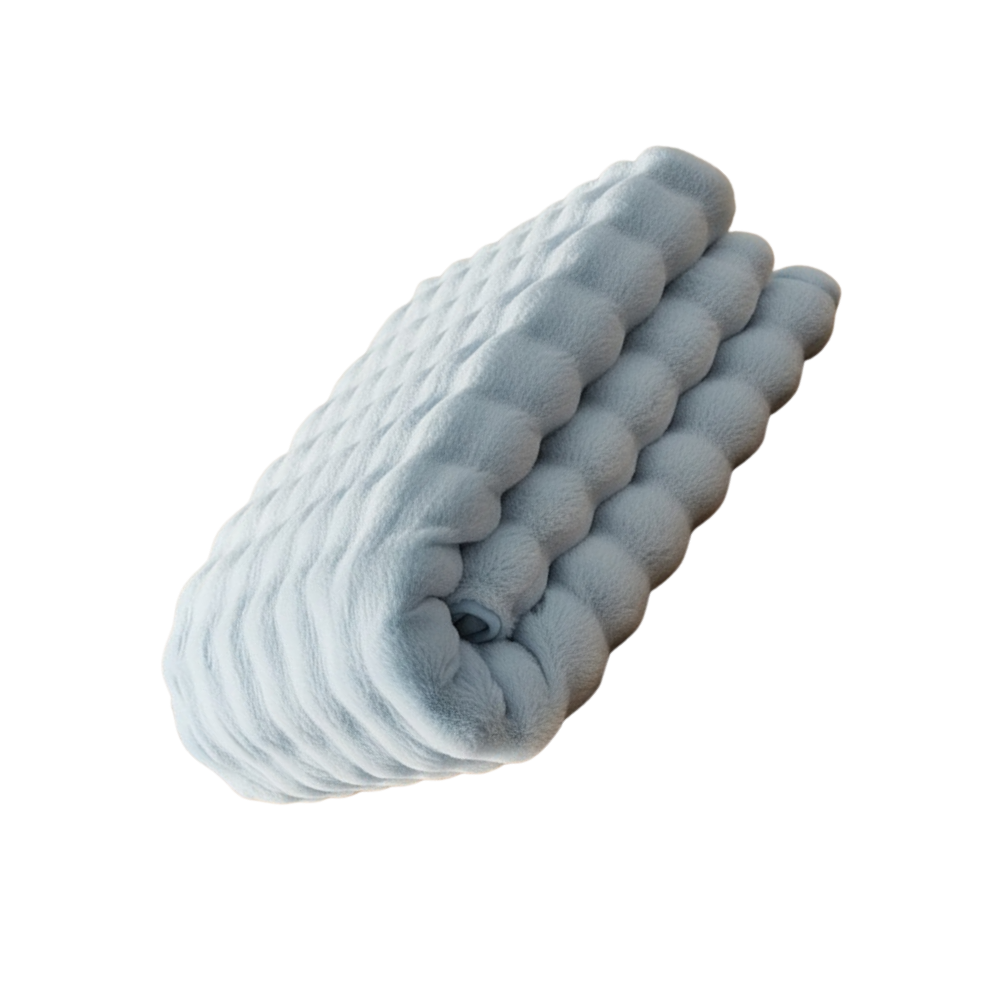 Non-Slip Comfy Sofa Plush Covers -Blue - Ozerty