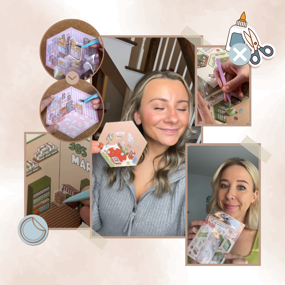 Pastel Home Tales Stickers - Ozerty