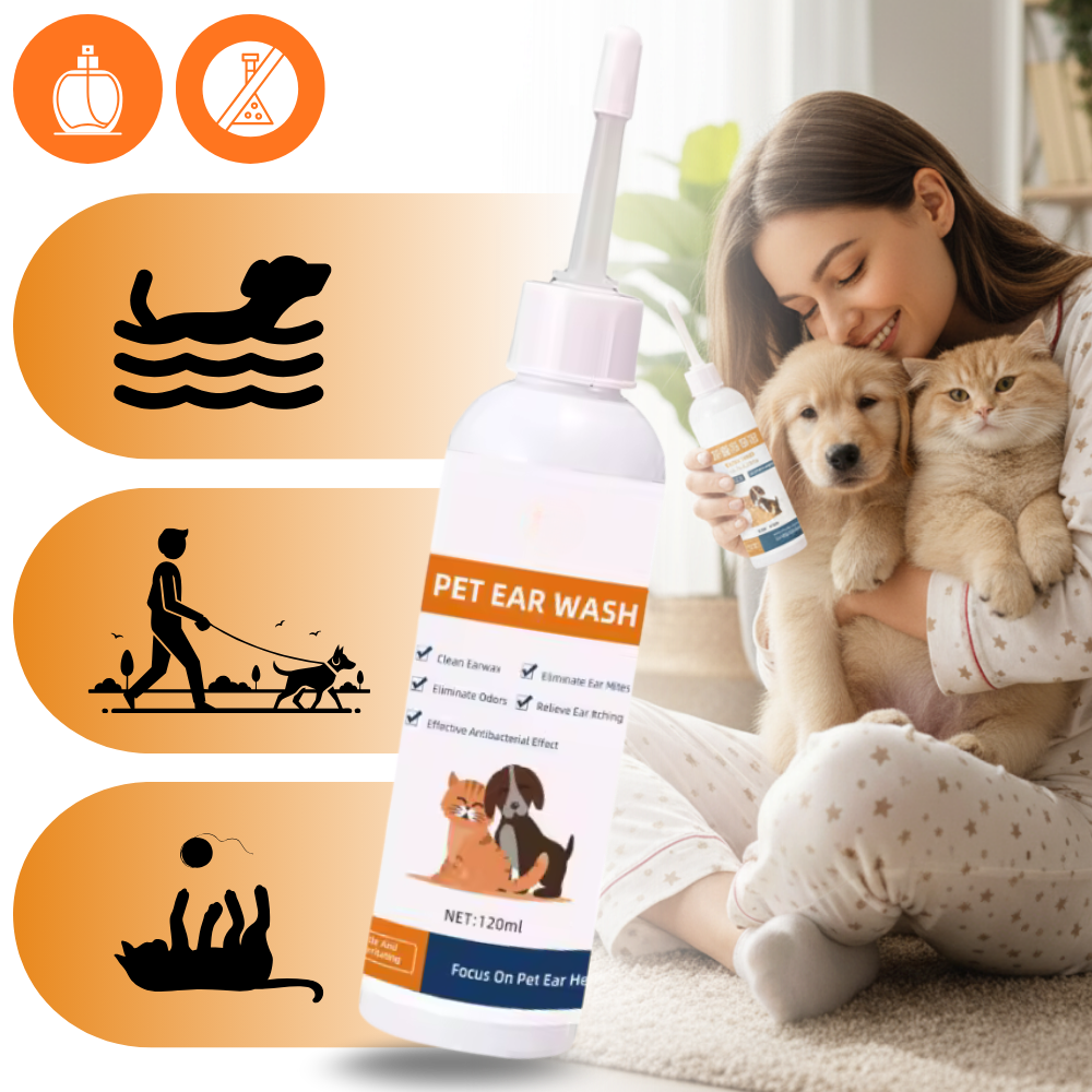Pet Ear Deodorant Cleaner - Ozerty