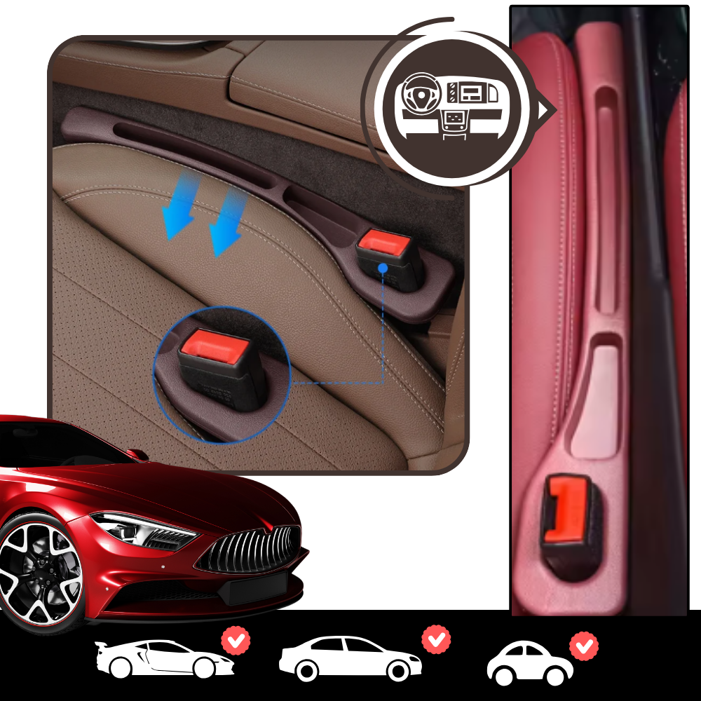 Precise Fit Car Gap Fill and Organizer - Ozerty