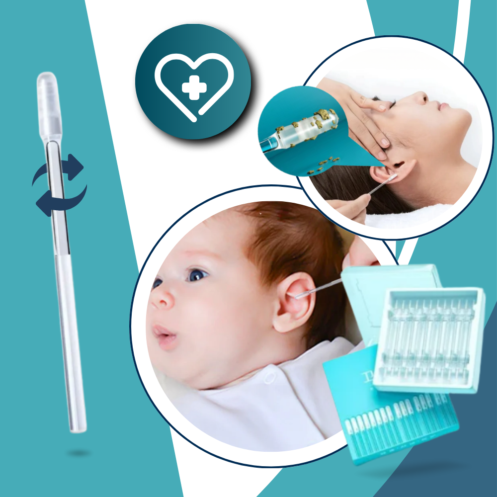 Precisely Gentle Reusable Ear Wax Stick - Ozerty