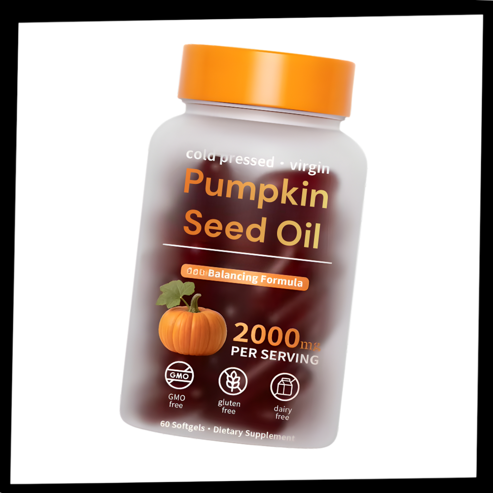 Pumpkin Seeds Oil Soft Gels - Ozerty