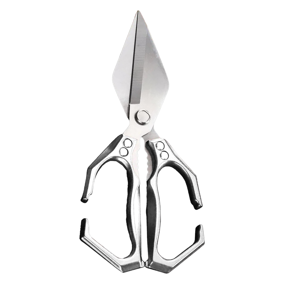 Razor Sharp Kitchen Shear -Silver - Ozerty