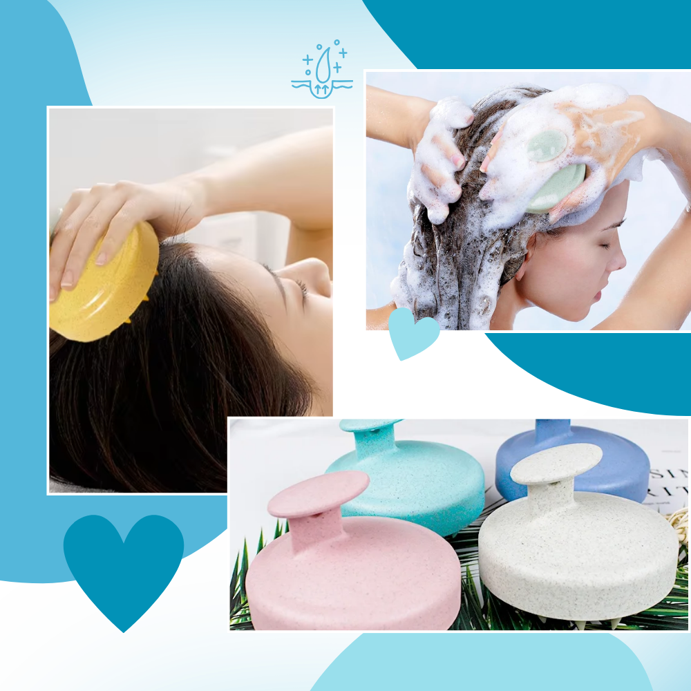 Revitalizing Cleanse Hair Scalp Massager Brush - Ozerty