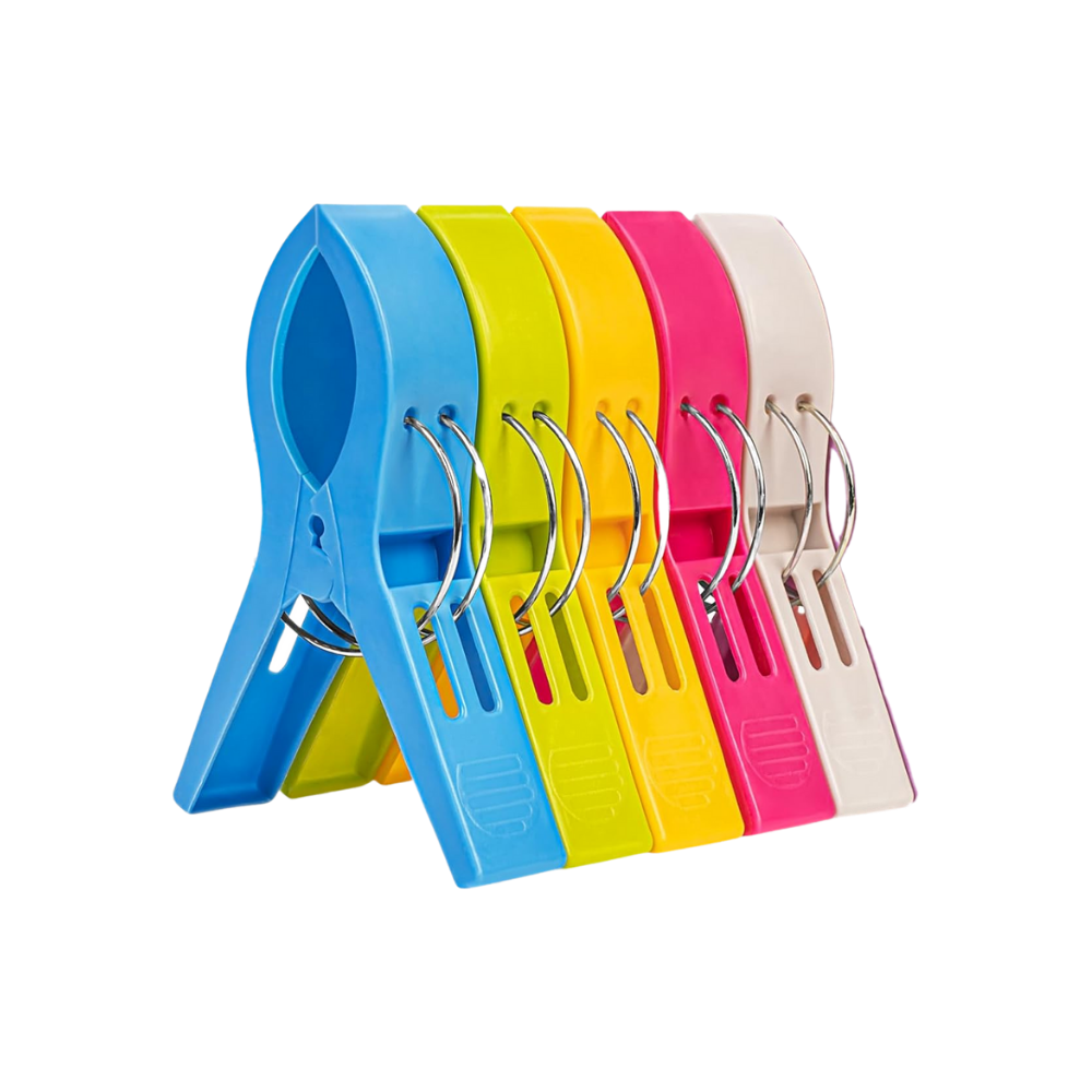 Rounded Jaw Multipurpose Clips -50 pcs - Ozerty