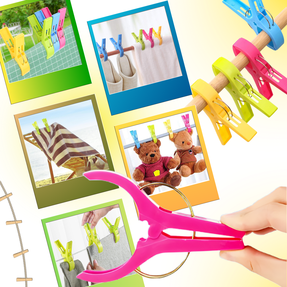 Rounded Jaw Multipurpose Clips - Ozerty