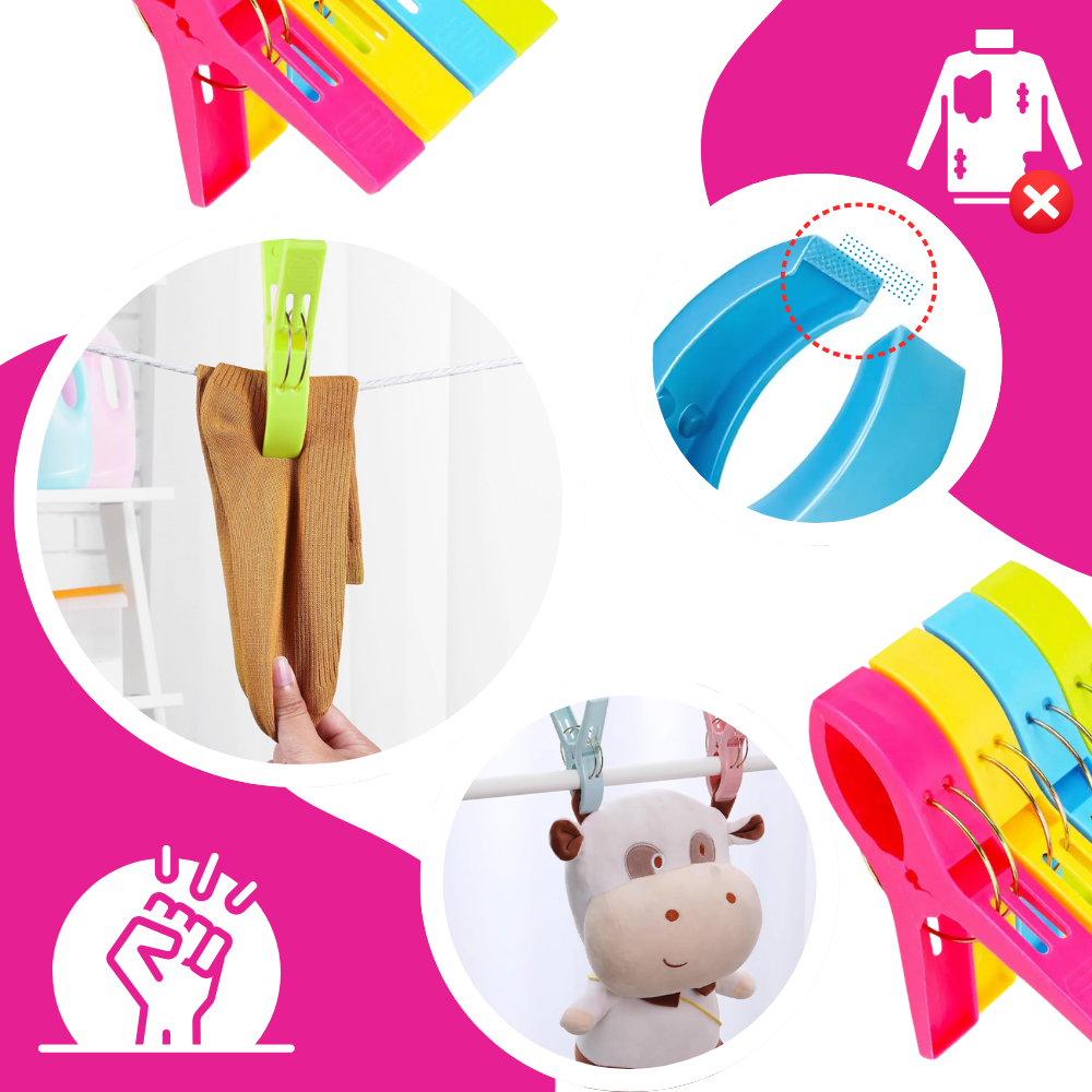 Rounded Jaw Multipurpose Clips - Ozerty