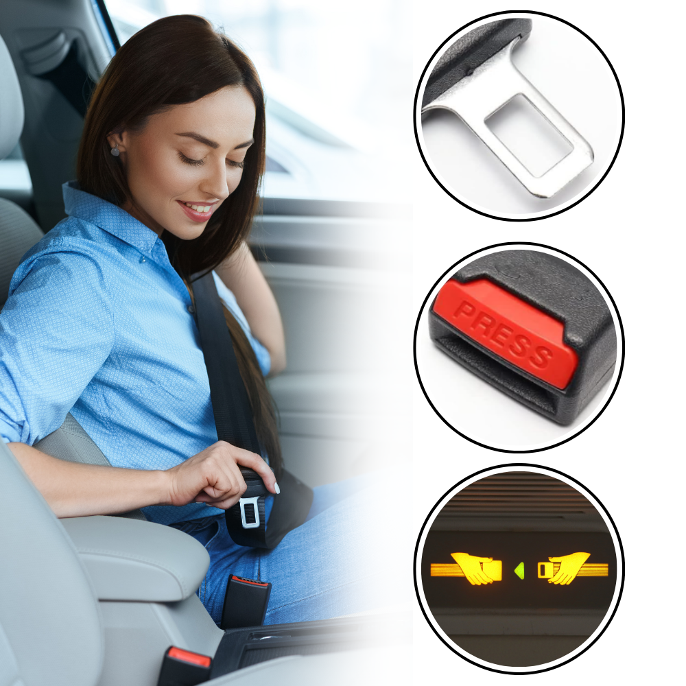Secure Locking Seatbelt Extender - Ozerty