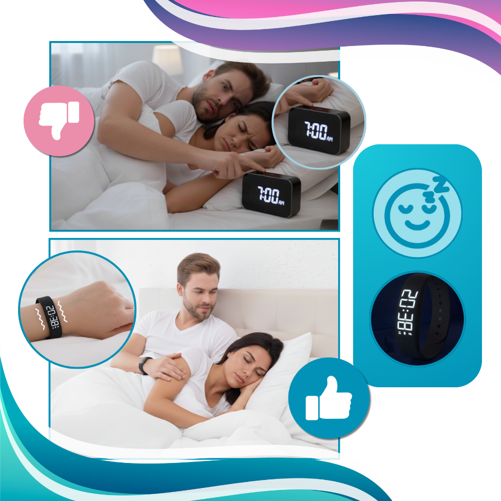 Silent Wake Up Alarm Wristband - Ozerty